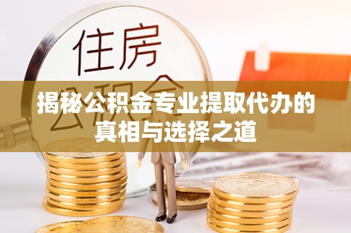 遂川揭秘公积金专业提取代办的真相与选择之道