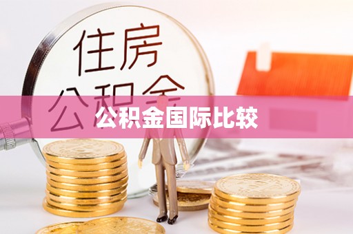 遂川公积金国际比较