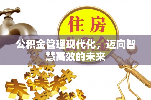 遂川公积金管理现代化，迈向智慧高效的未来